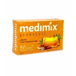 Ajurvedinis sandalmedžio muilas "Medimix" odai su netobulumais, 125 g