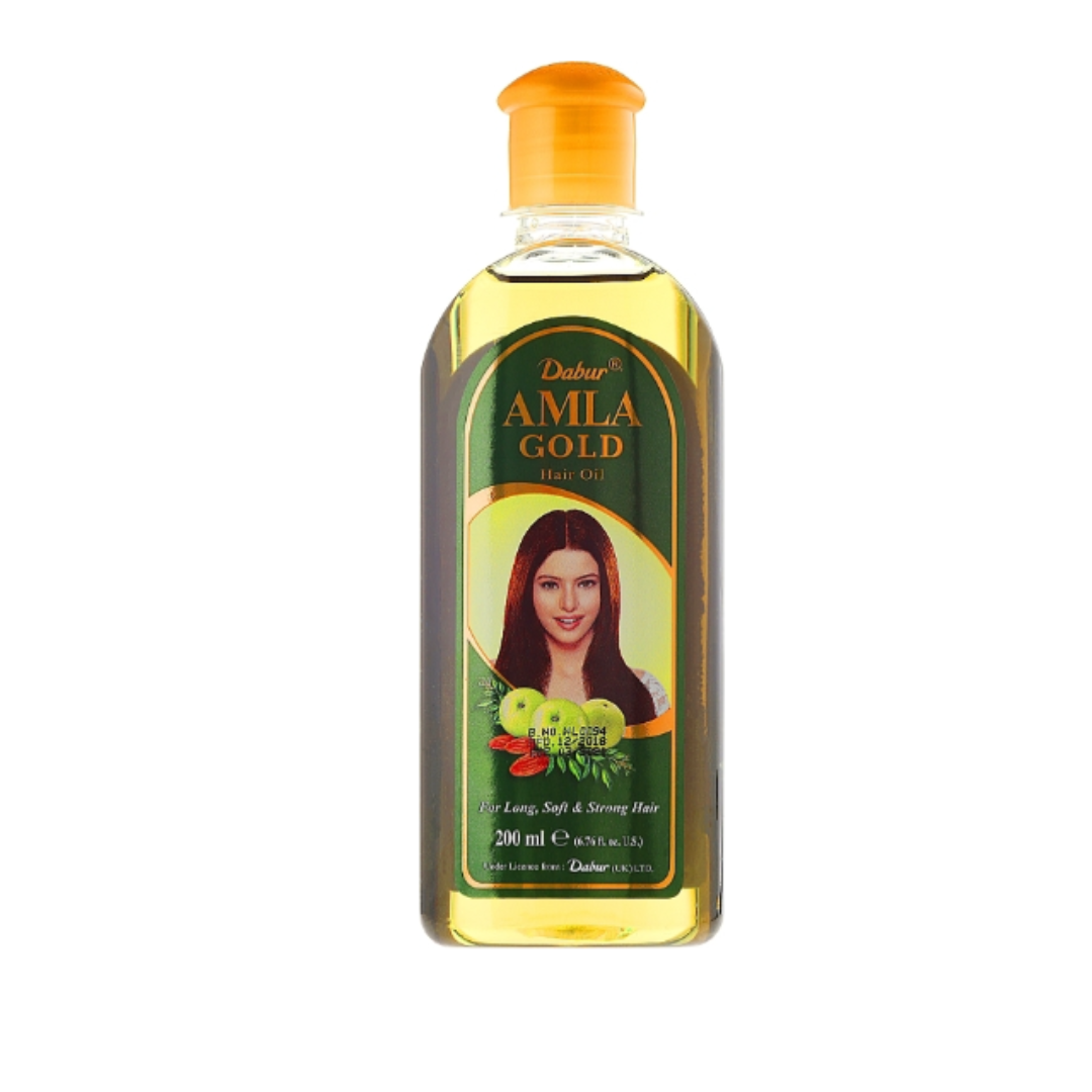 Amla auksinis ajurvedinis plaukų aliejus "Dabur", 200ml - Image 2