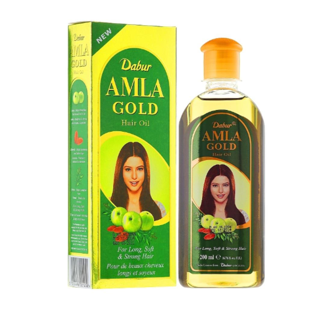 Amla auksinis ajurvedinis plaukų aliejus "Dabur", 200ml