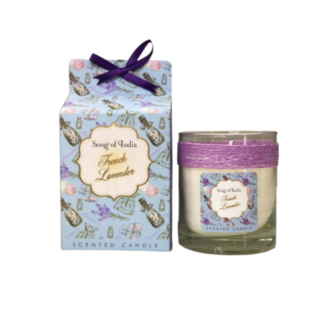 Sojų vaško žvakė French Lavender, Story Little Pleasures "Song of India", 200 g