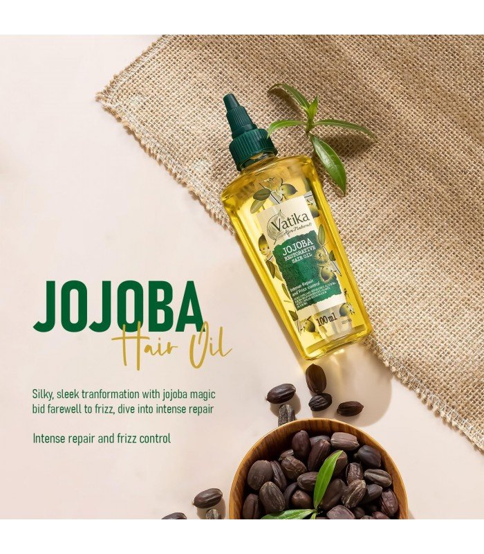 Jojoba ajurvedinis aliejus plaukams "Dabur", 100ml - Image 2